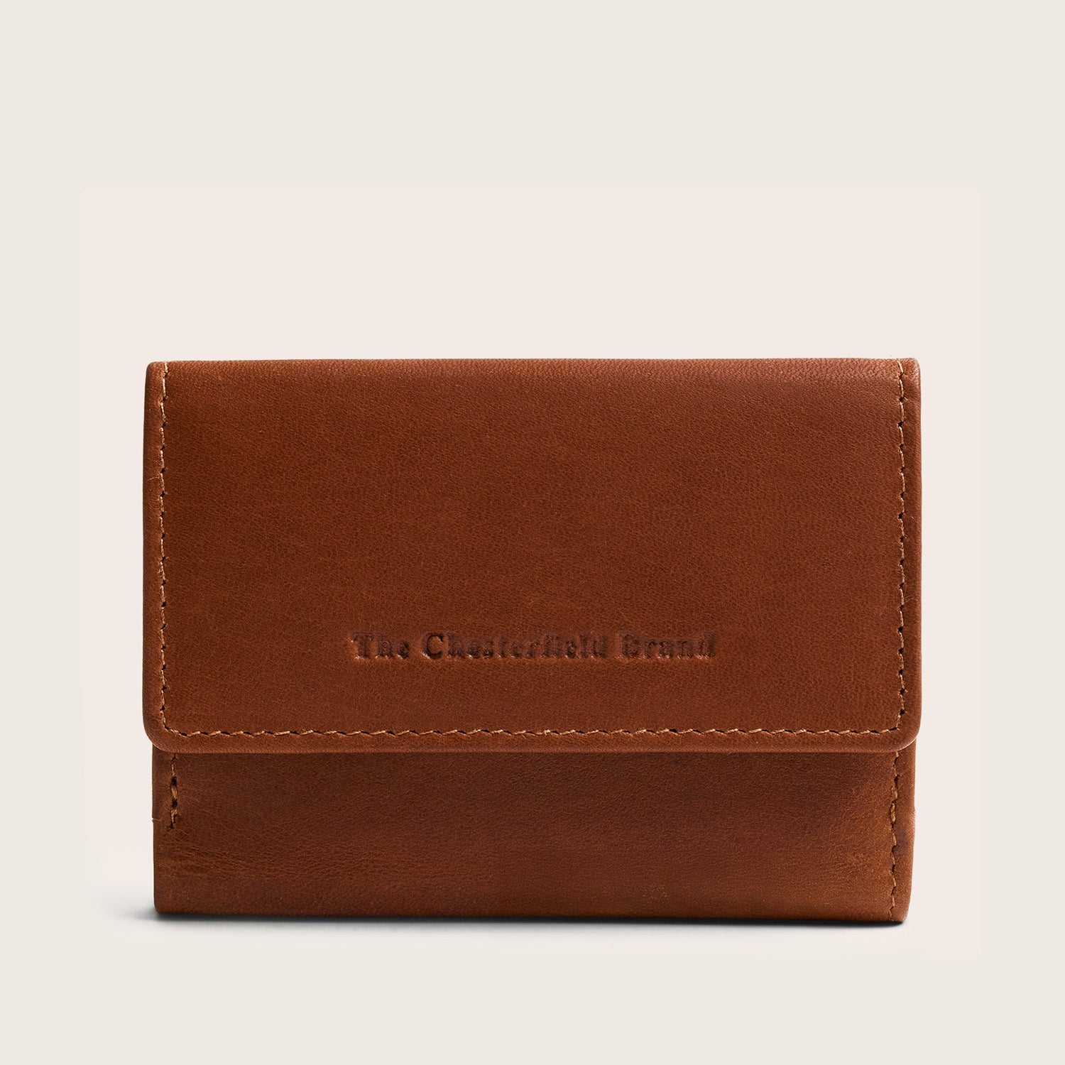 Leder Geldbörse Cognac Avena