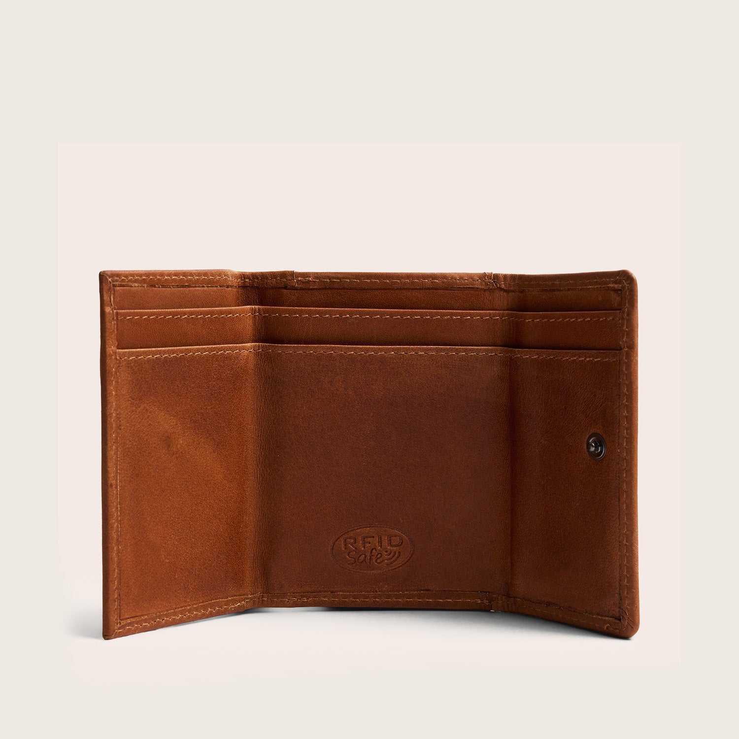 Leder Geldbörse Cognac Avena