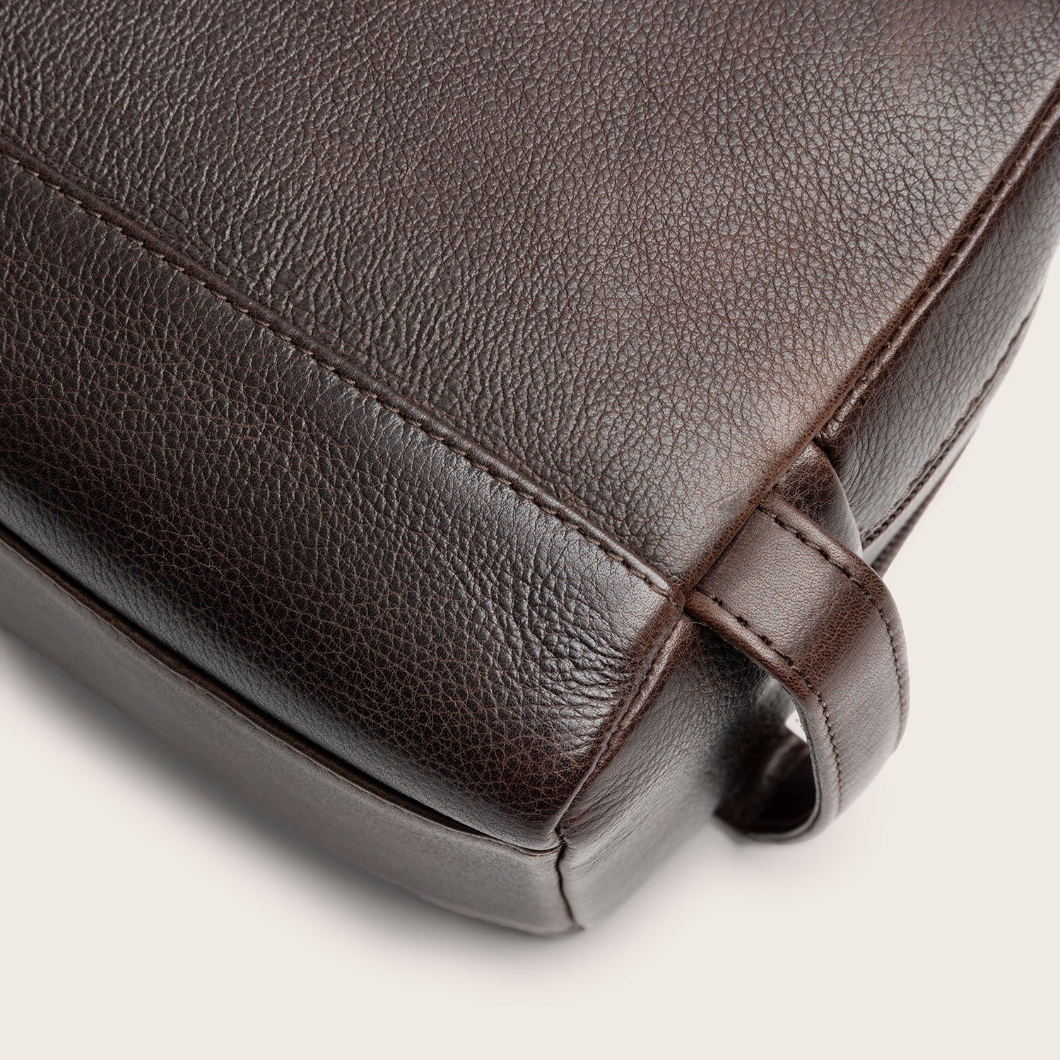 Leder Kulturtasche Braun Montelaro