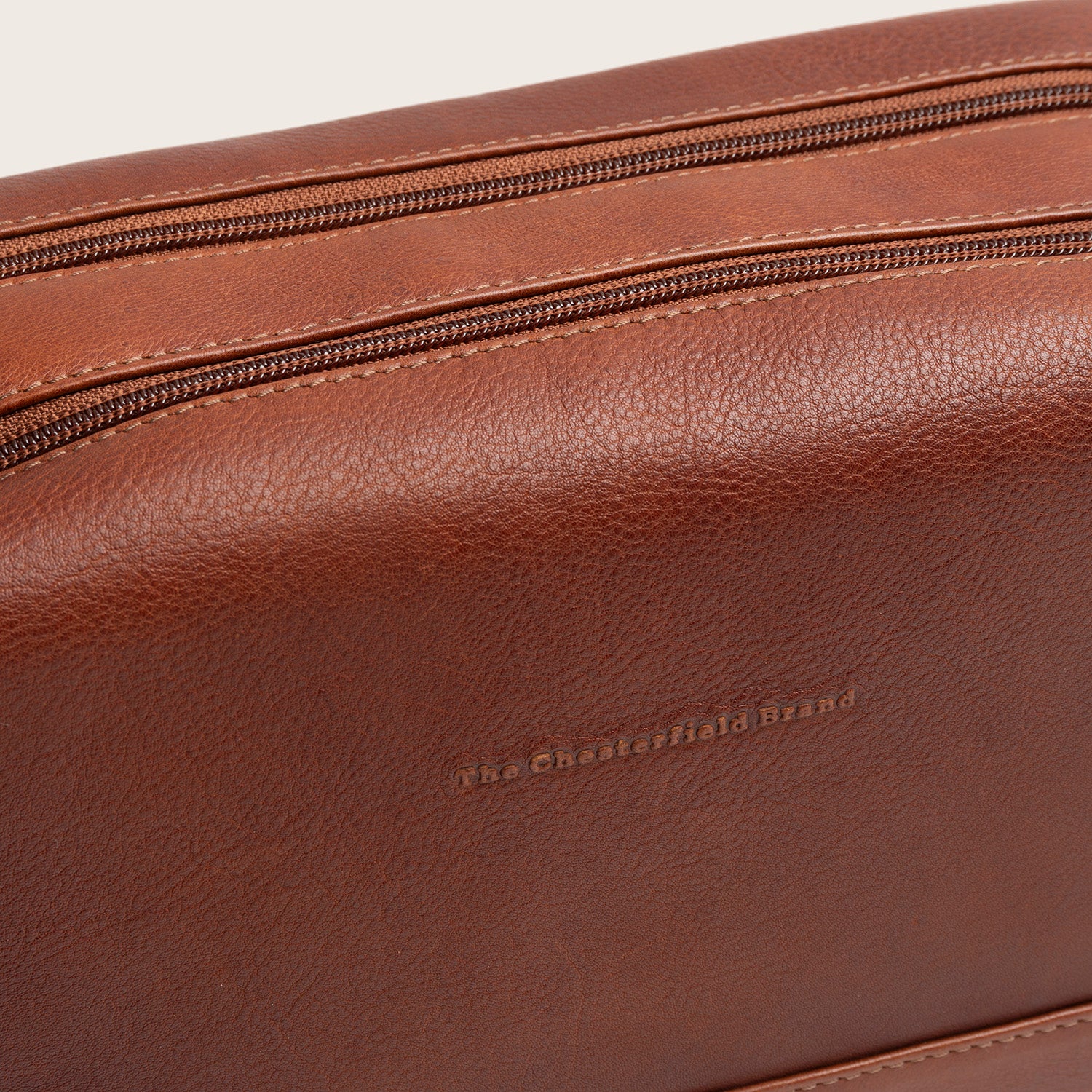Leren Toilettas Cognac Montelaro