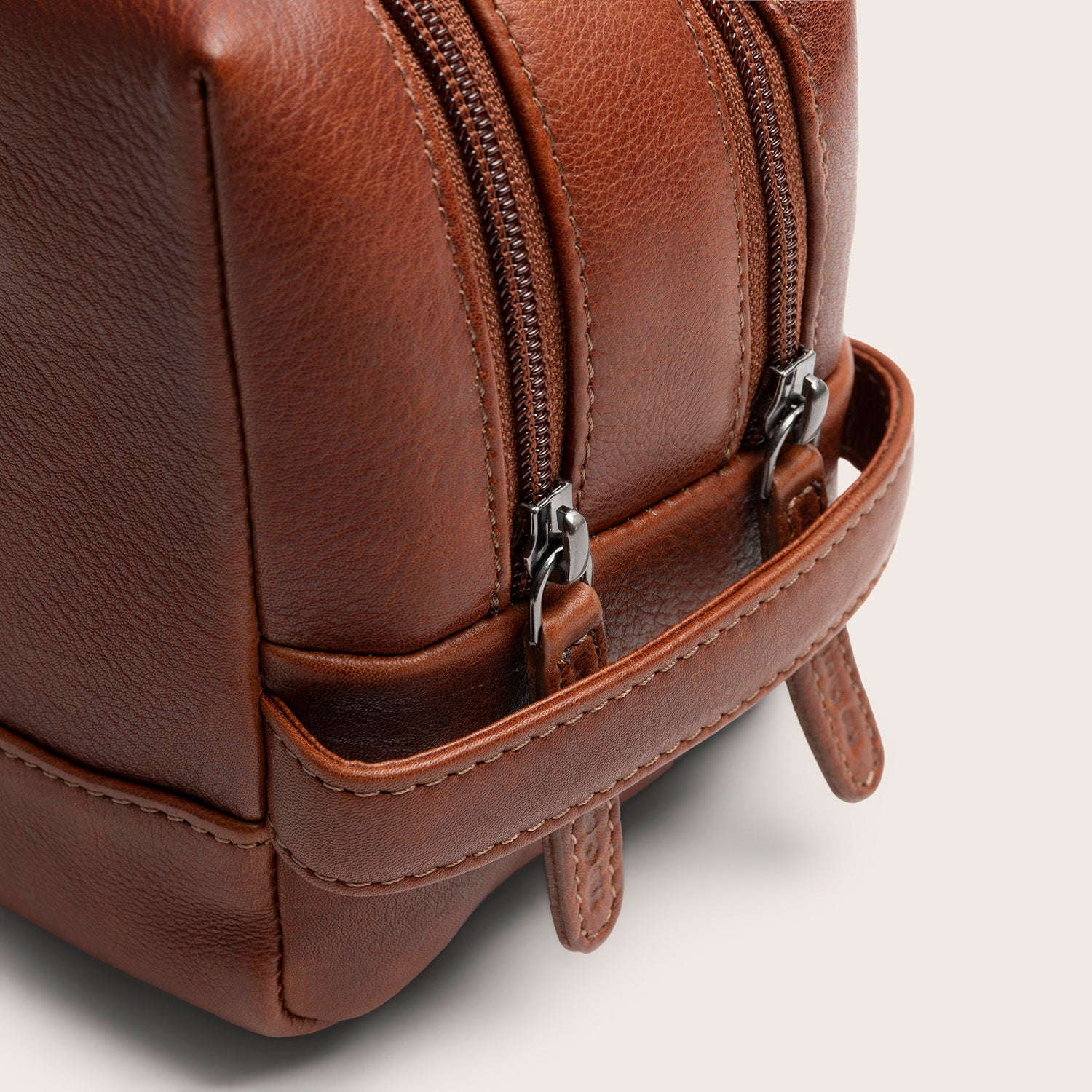 Leren Toilettas Cognac Montelaro