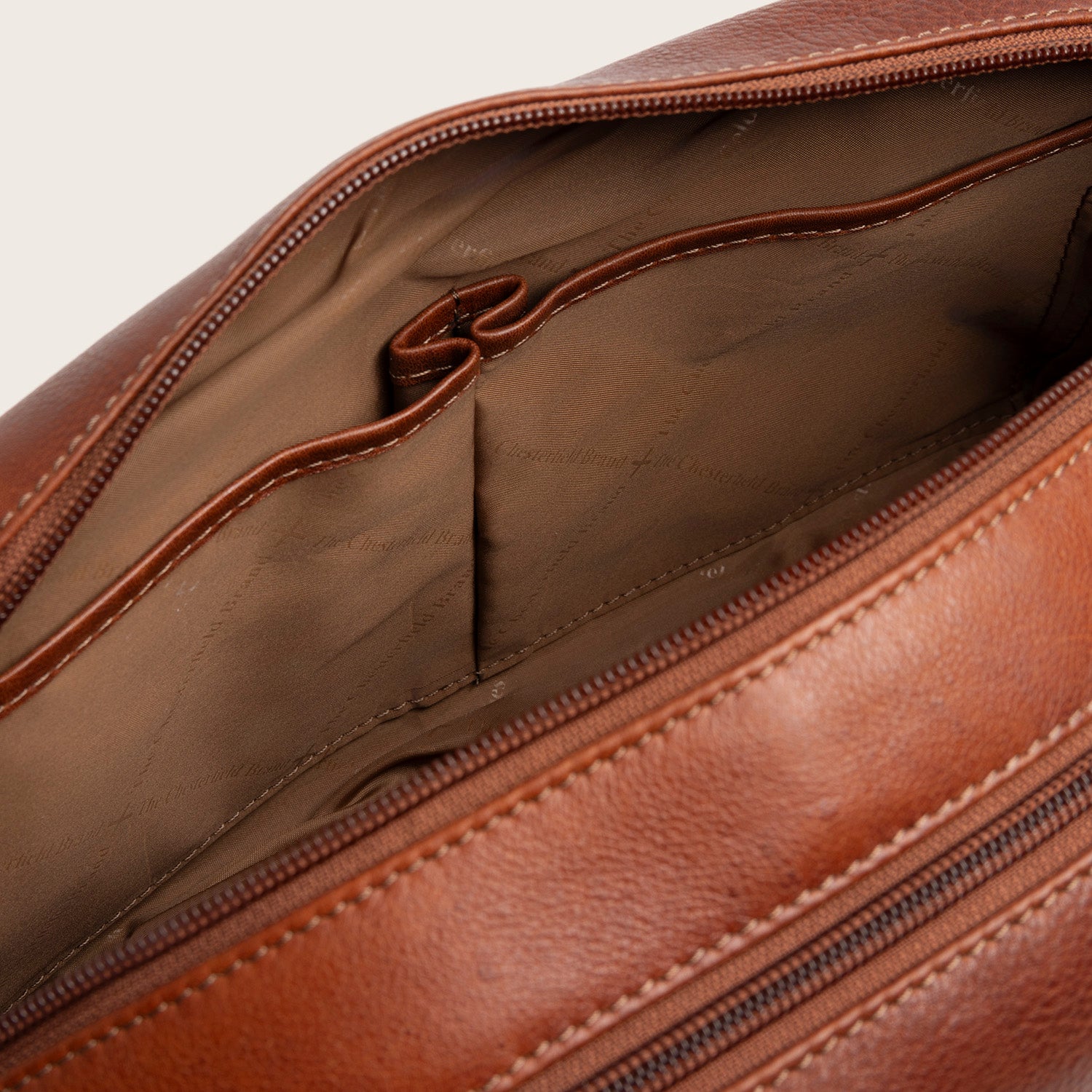 Leren Toilettas Cognac Montelaro