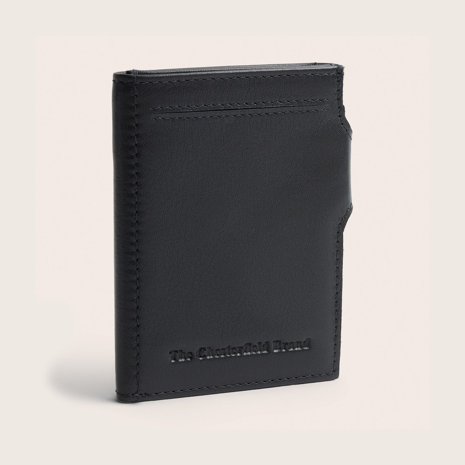 Leder Geldbörse Schwarz Ebro