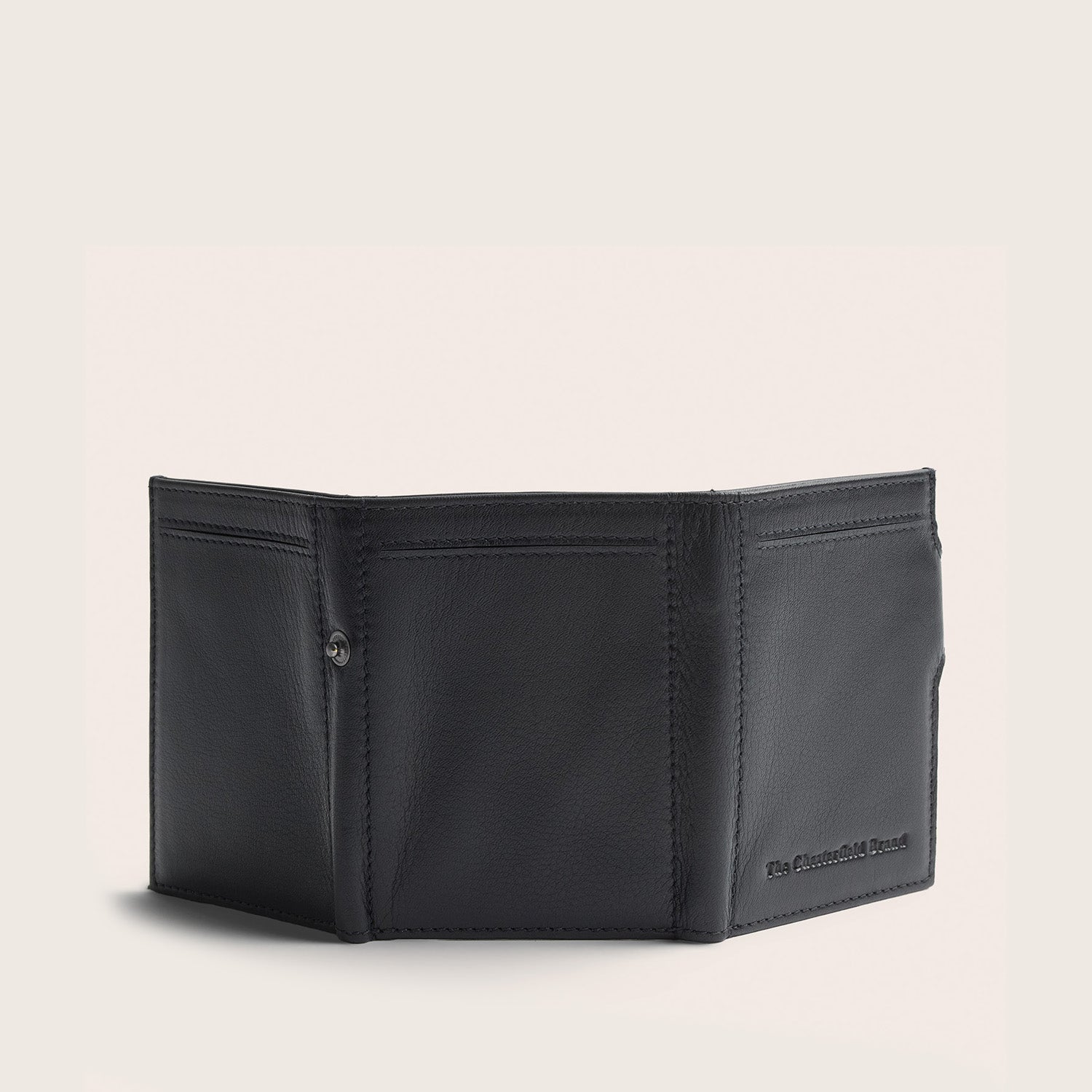 Leder Geldbörse Schwarz Ebro