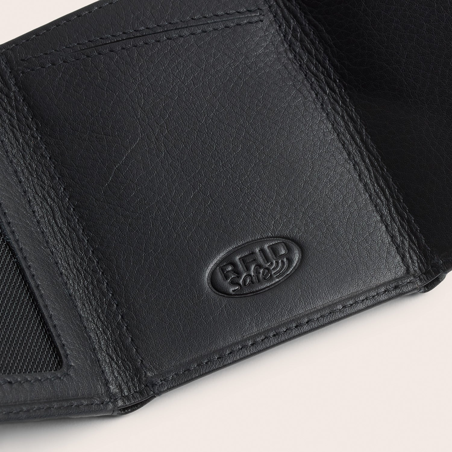Leder Geldbörse Schwarz Ebro