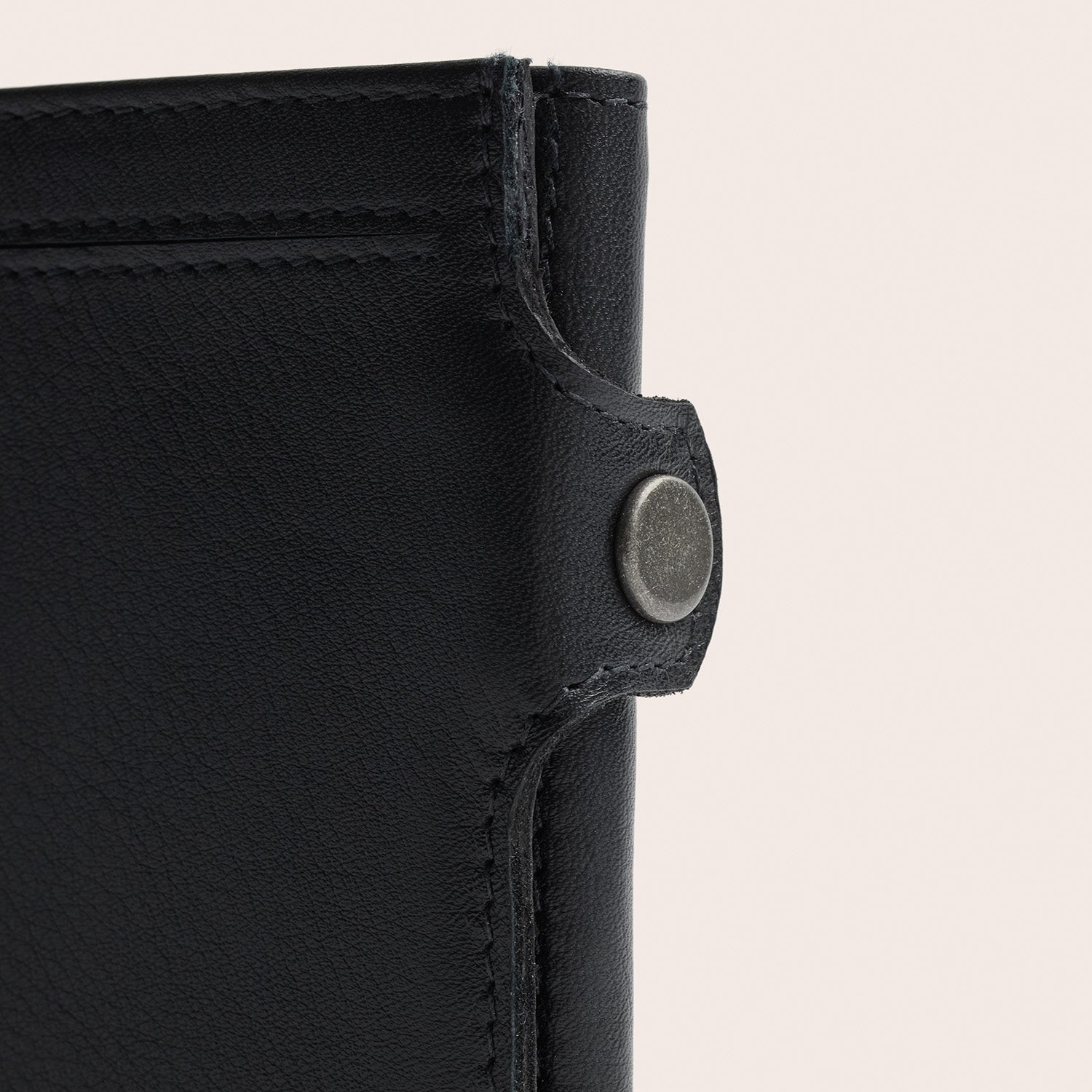 Leder Geldbörse Schwarz Ebro