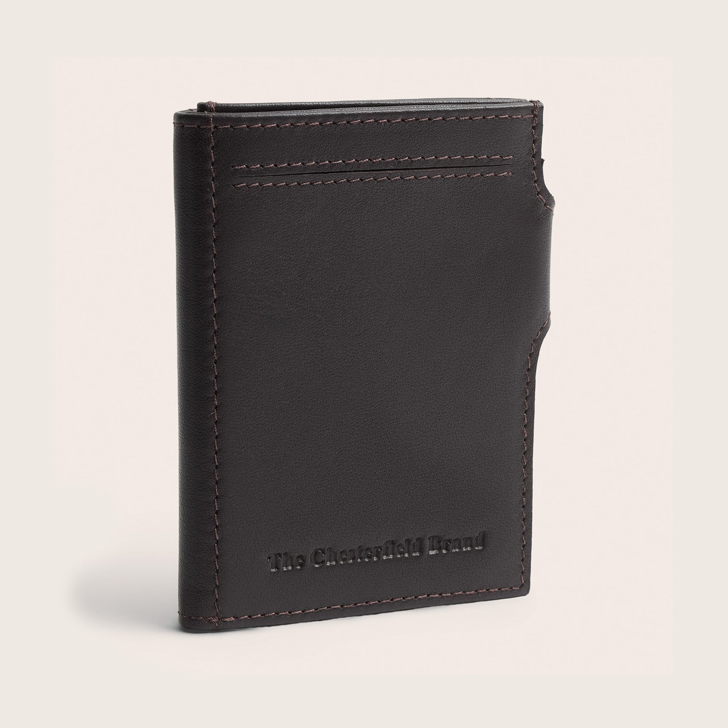 Leder Geldbörse Braun Ebro