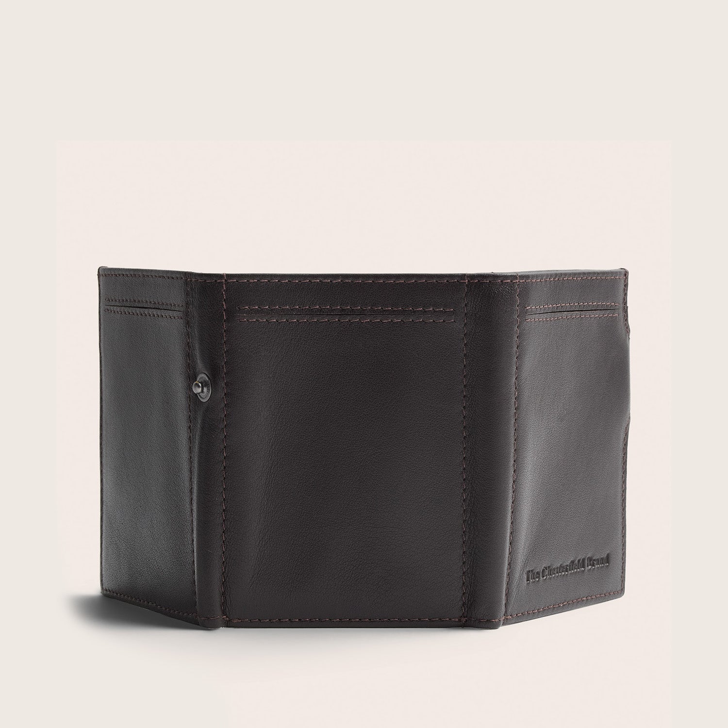 Leder Geldbörse Braun Ebro