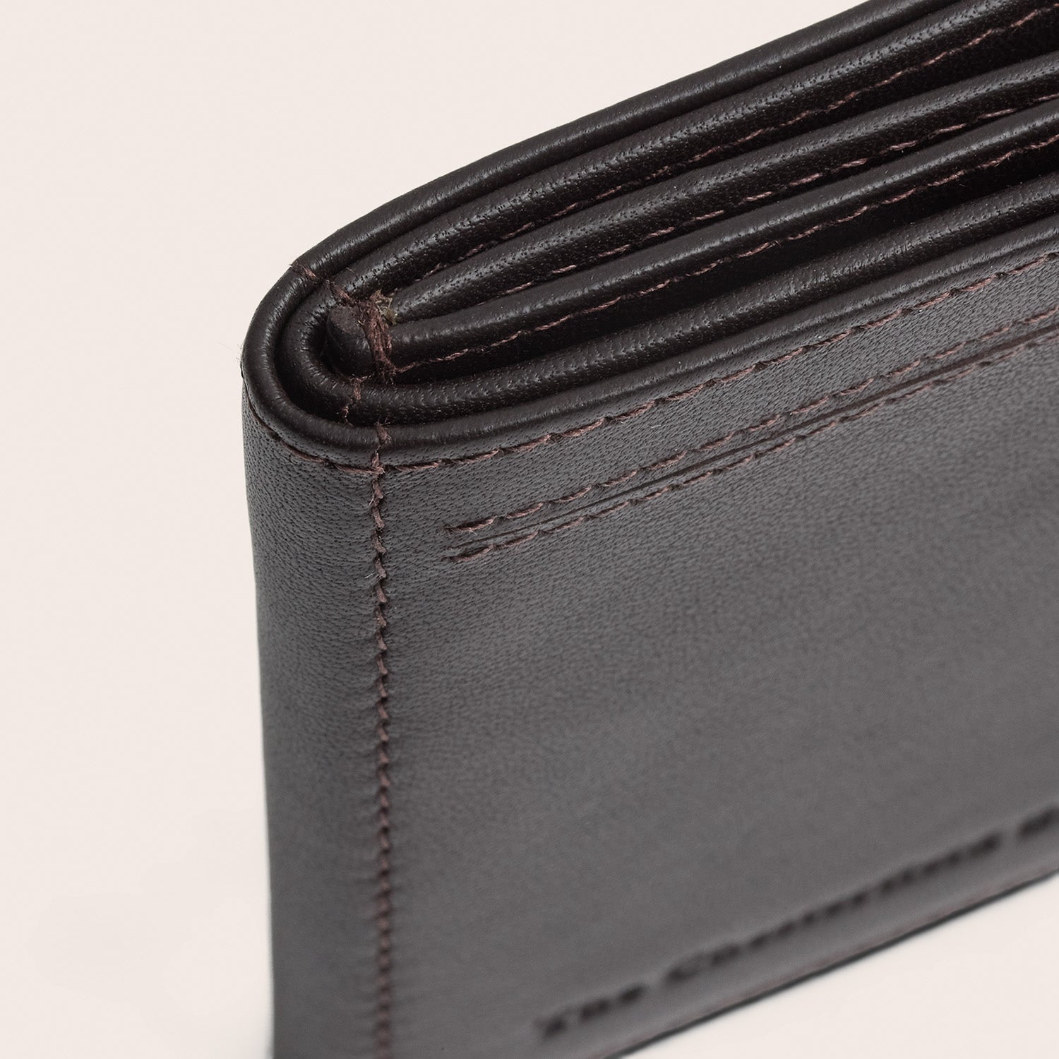 Leder Geldbörse Braun Ebro