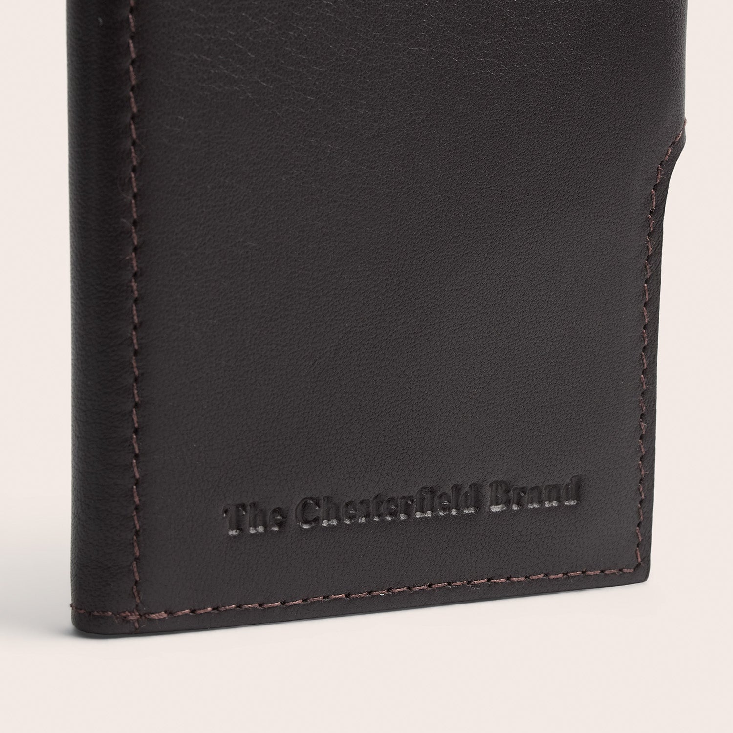 Leder Geldbörse Braun Ebro