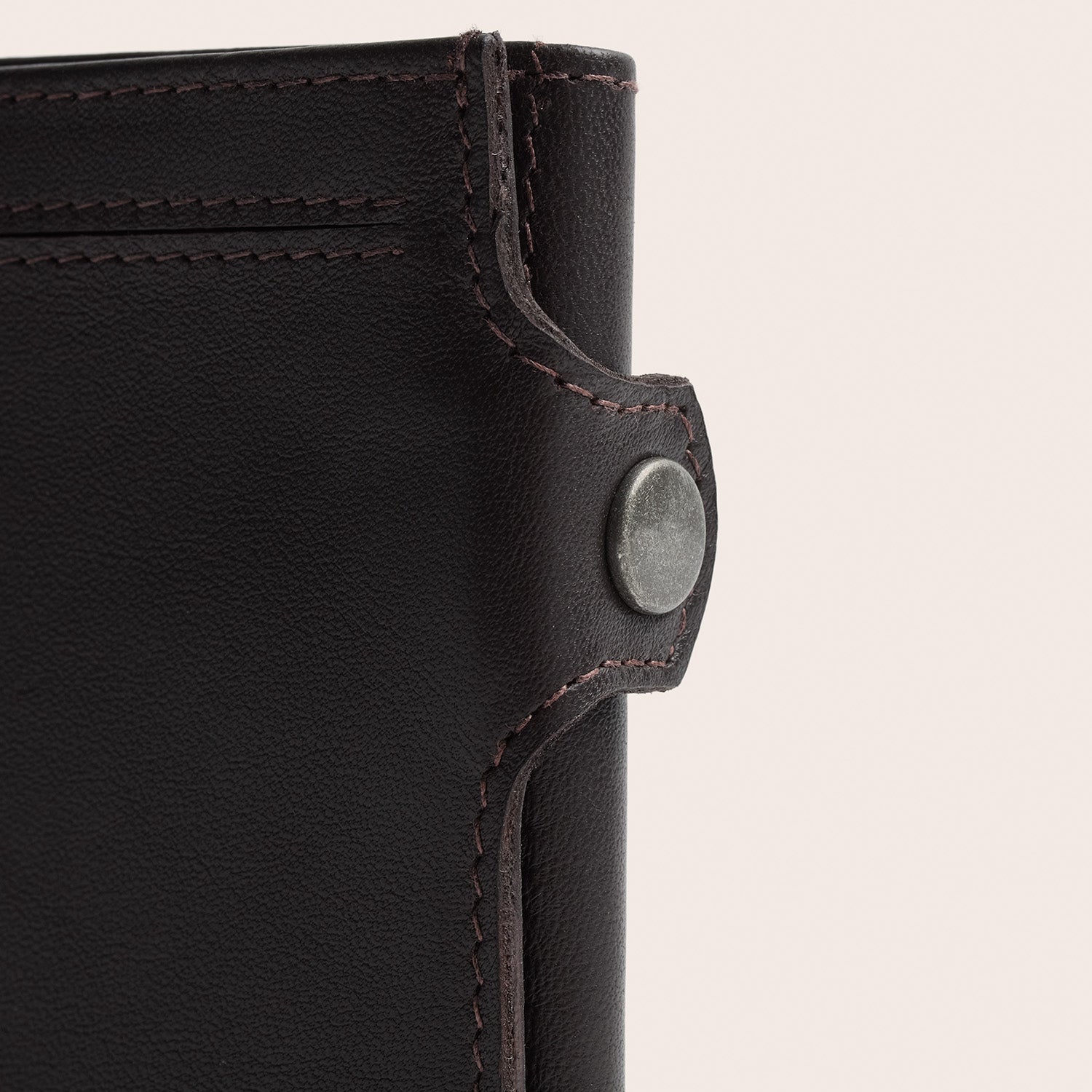 Leder Geldbörse Braun Ebro
