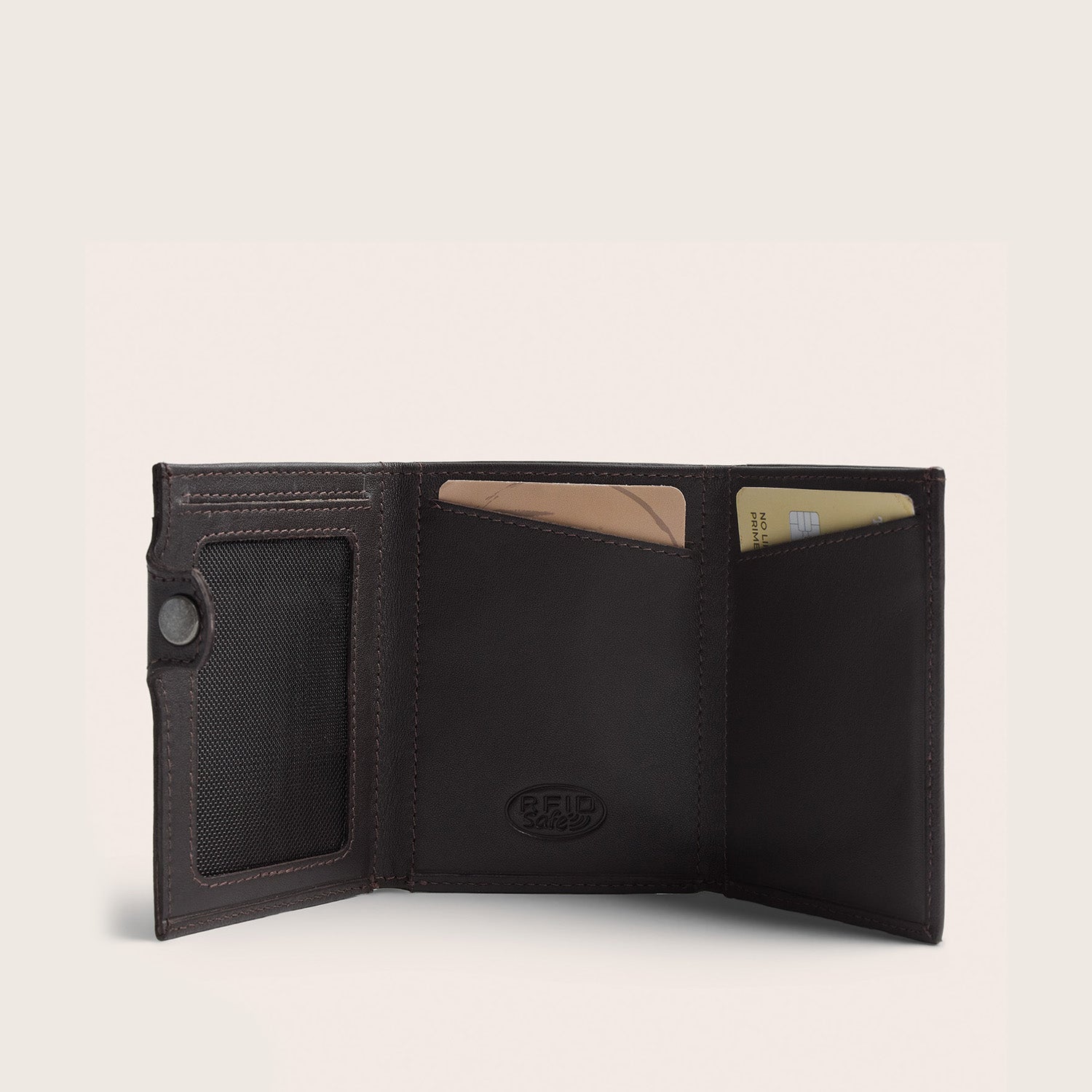 Leder Geldbörse Braun Ebro