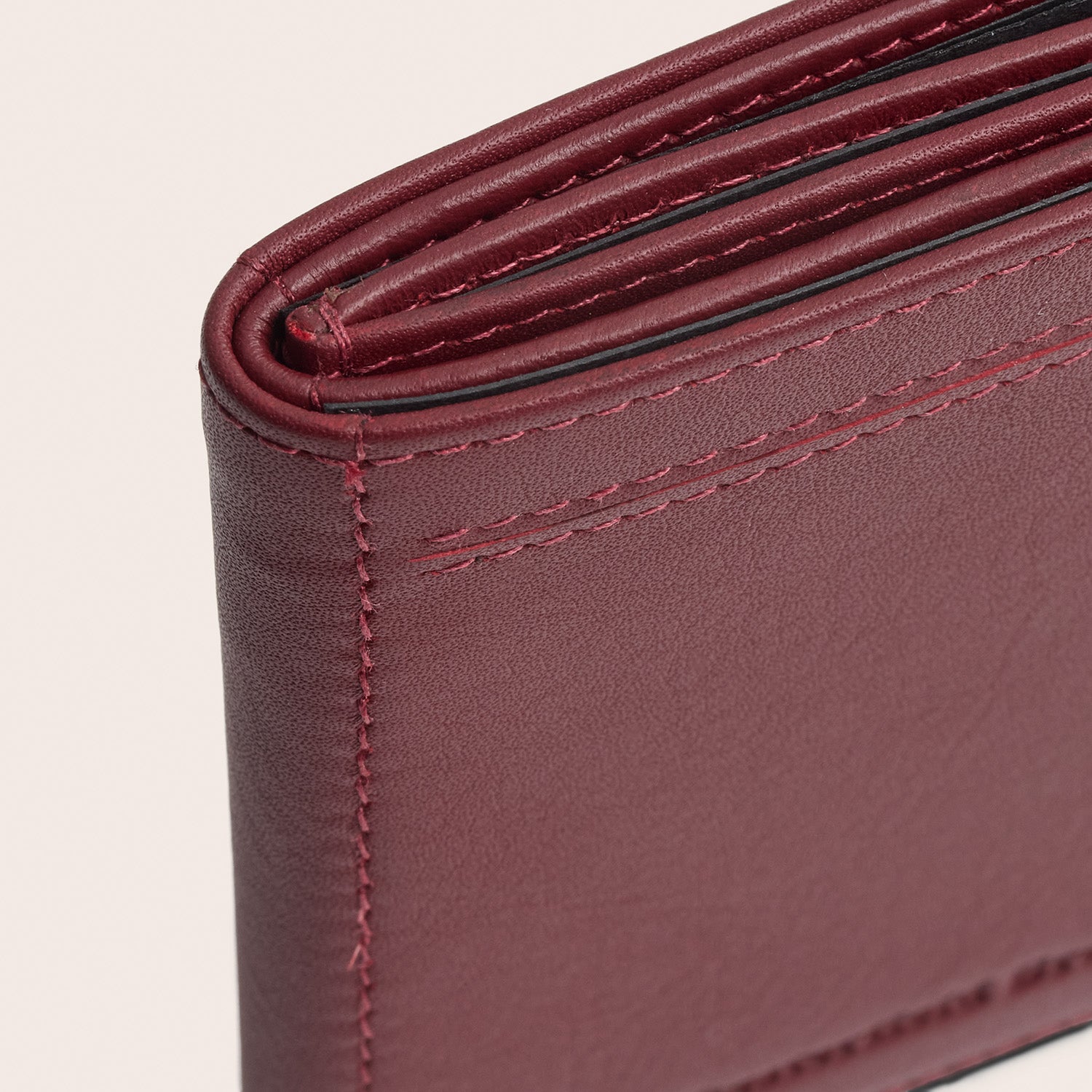 Leder Geldbörse Rot Ebro
