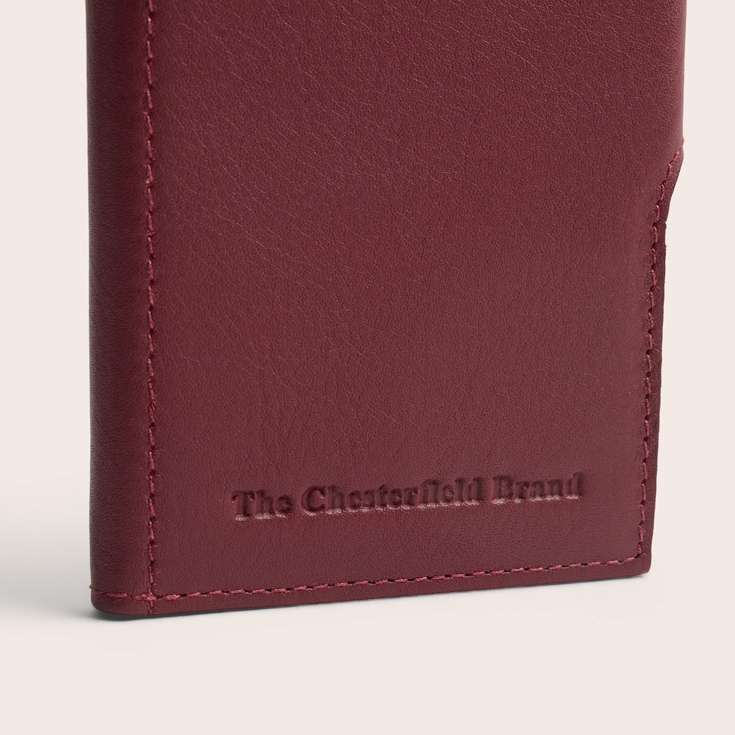 Leder Geldbörse Rot Ebro