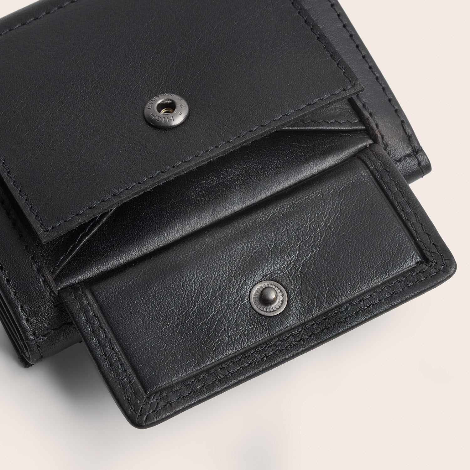 Leather Wallet Black Zadar