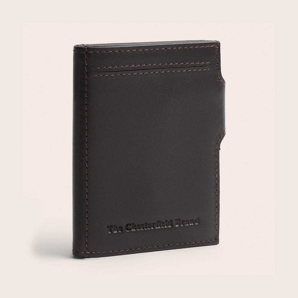 Portefeuille en Cuir Marron Zadar