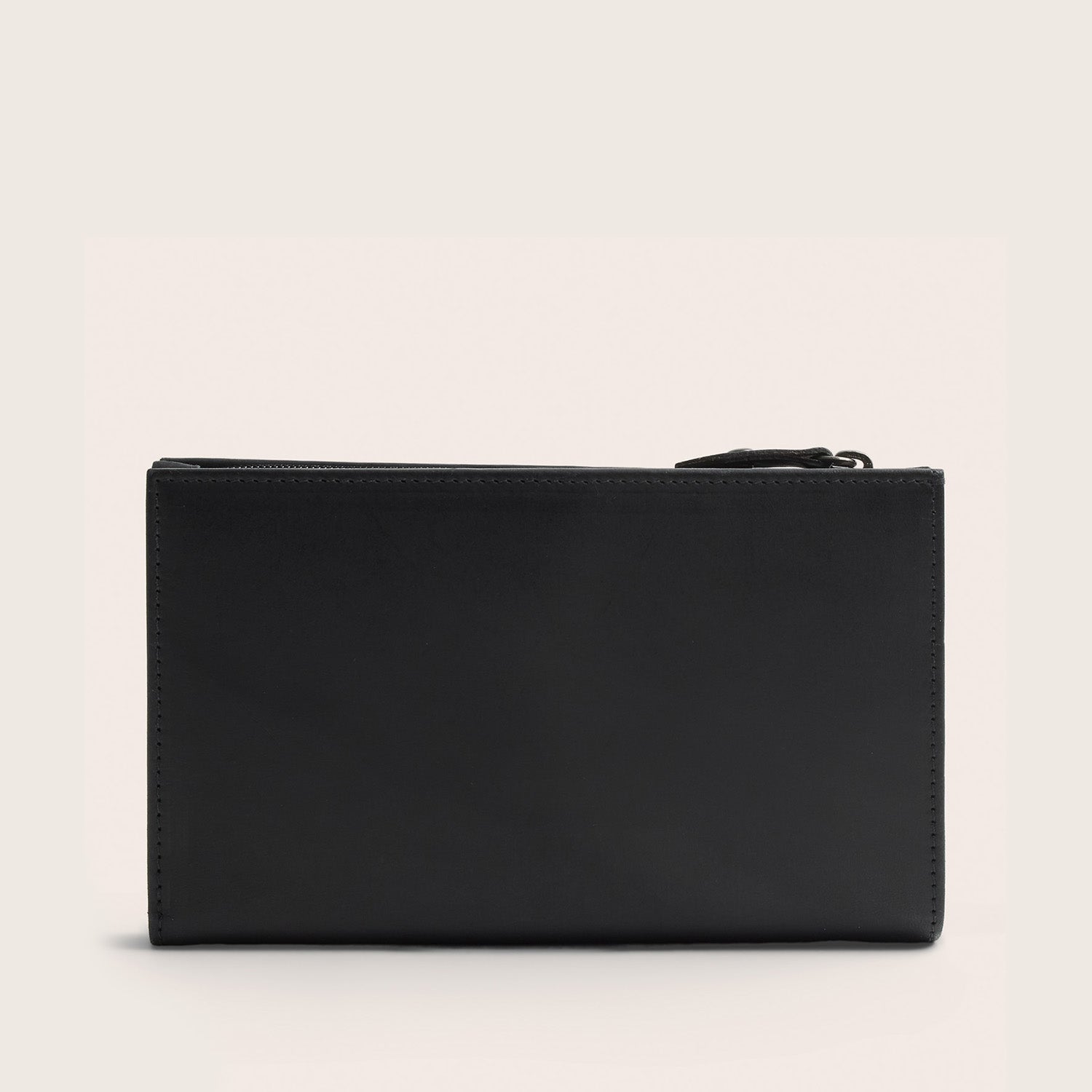 Leder Geldbörse Schwarz Seline
