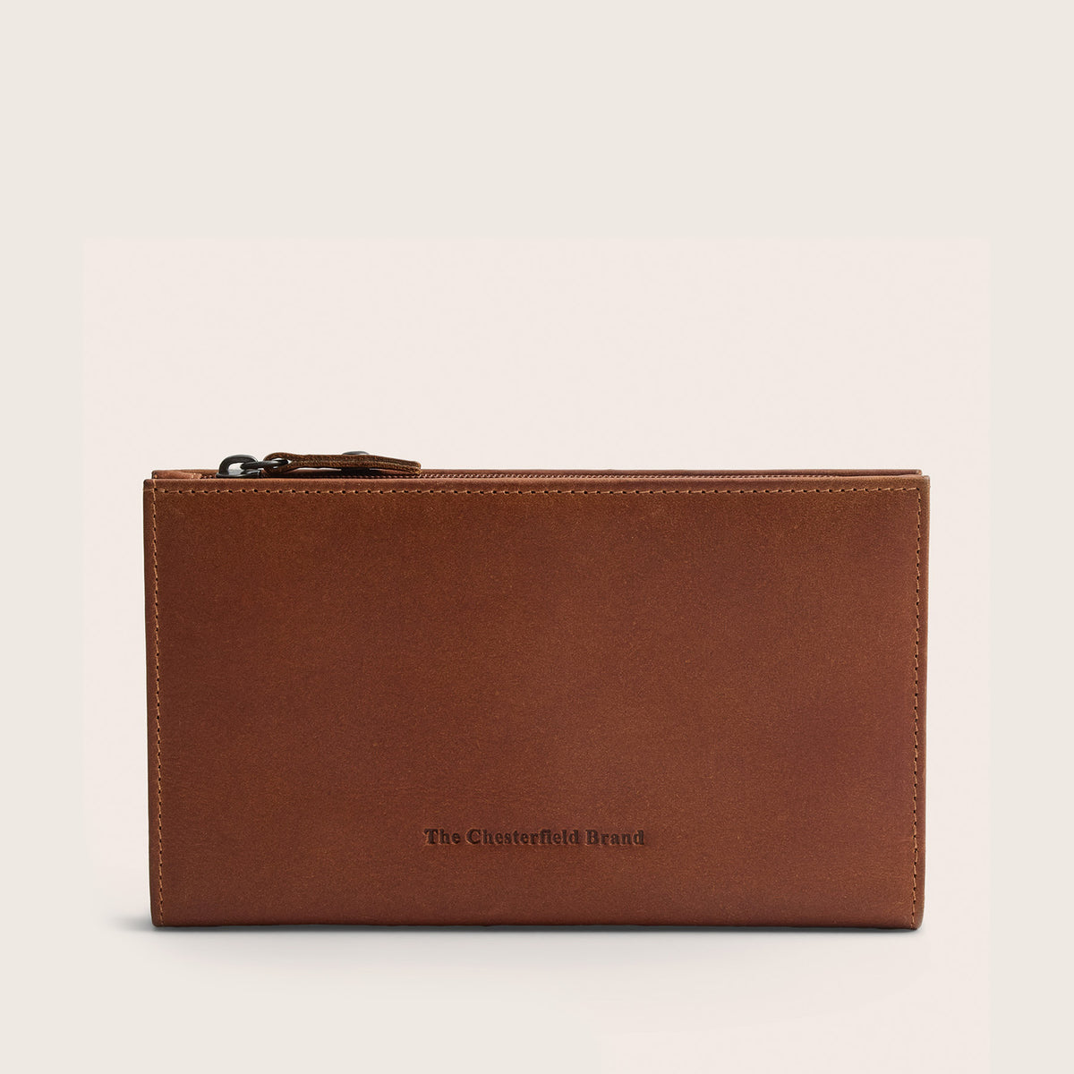 Leder Geldbörse Cognac Seline