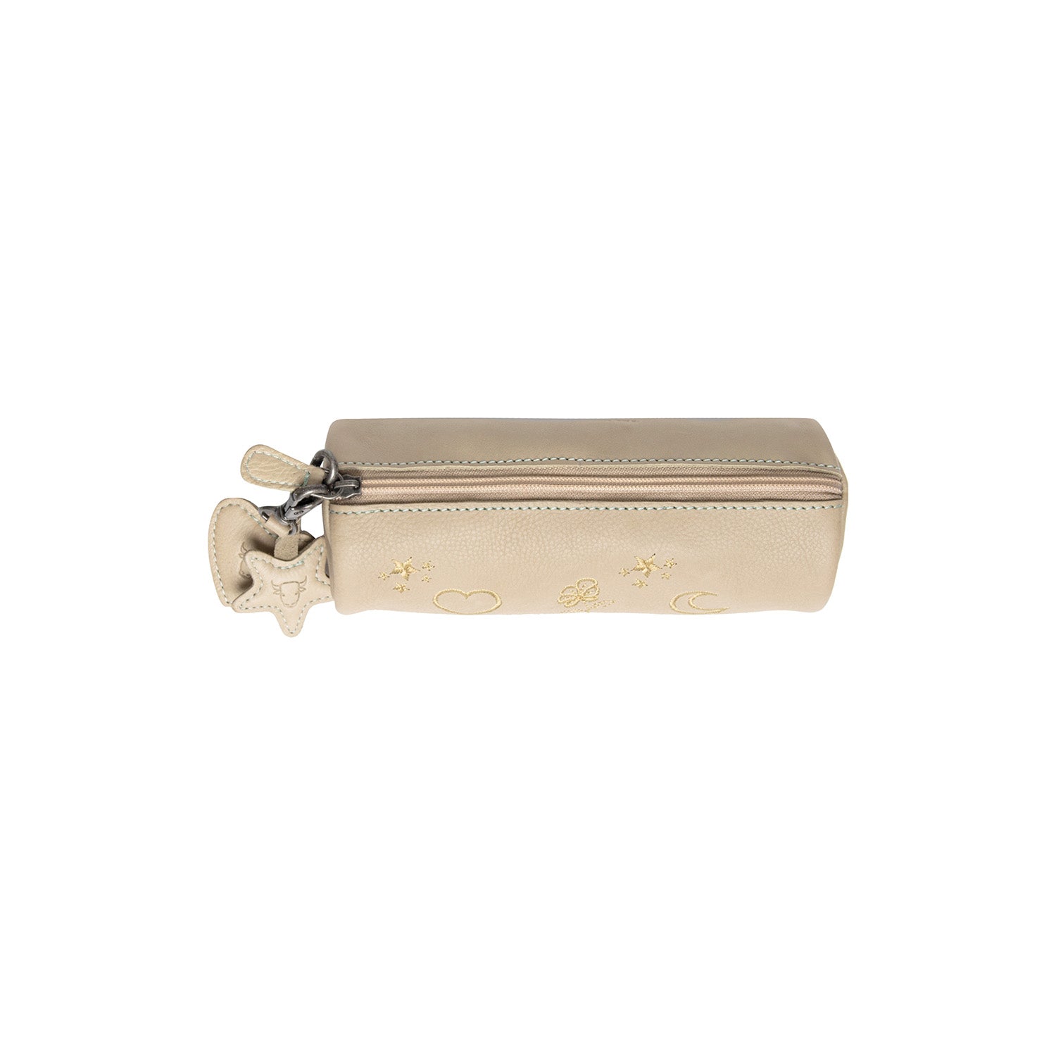 Leather Pencil Case Ocean Green Lilybell