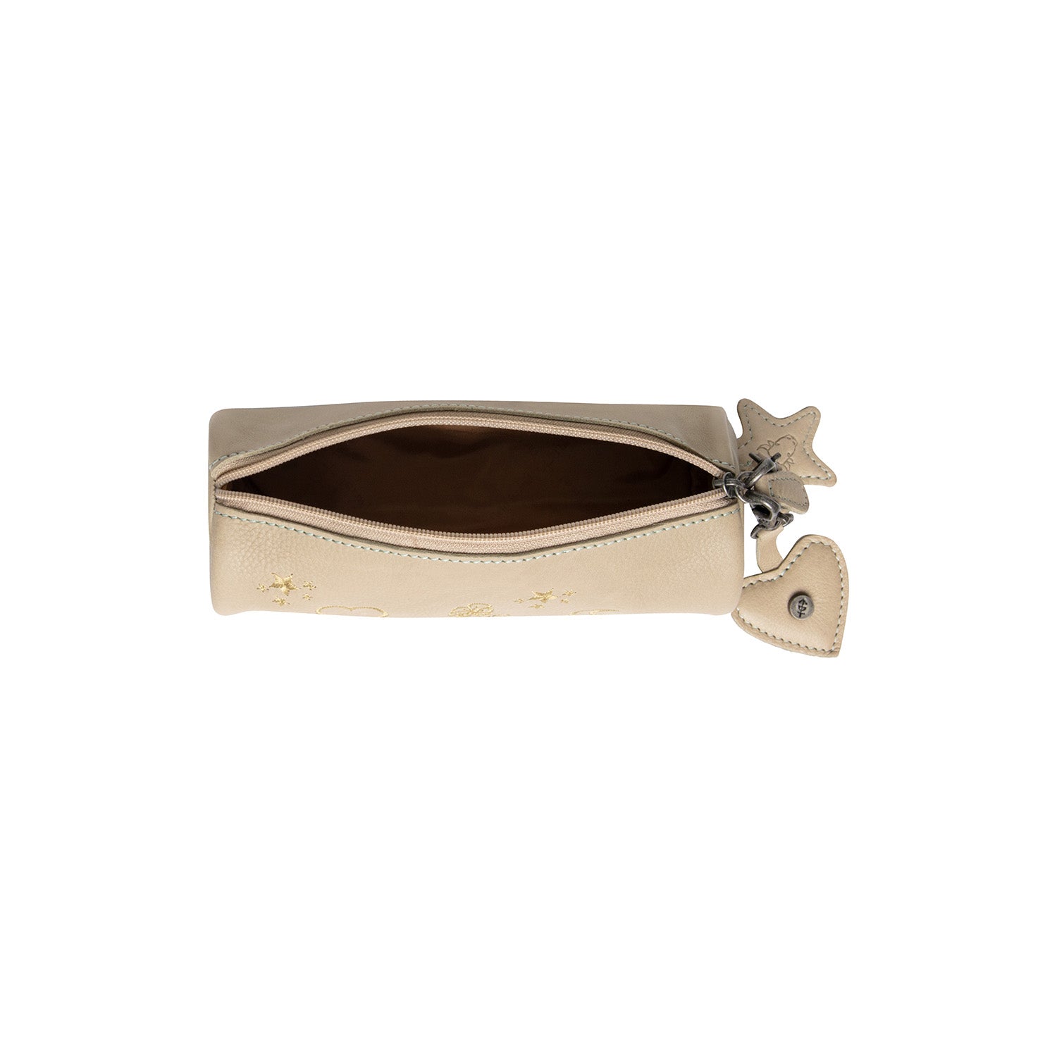 Leather Pencil Case Ocean Green Lilybell