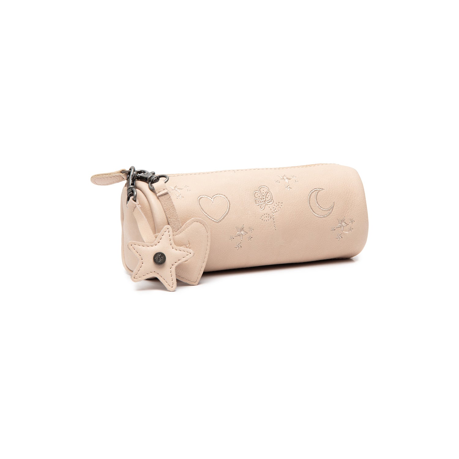 Leather Pencil Case Beige Lilybell