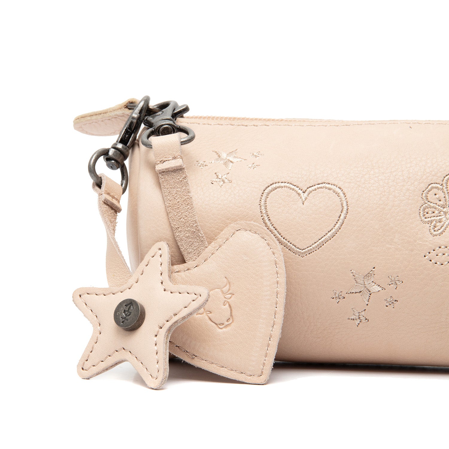 Leather Pencil Case Beige Lilybell