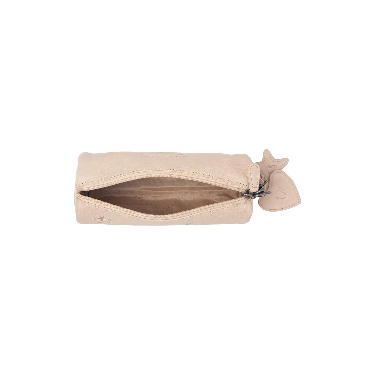 Leather Pencil Case Beige Lilybell