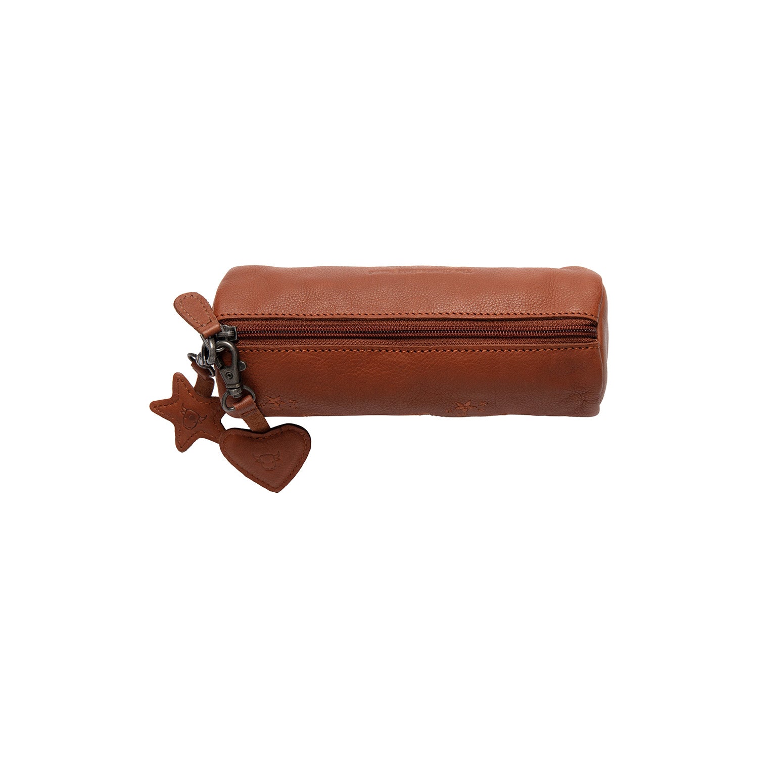 Leather Pencil Case Cognac Lilybell