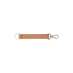 Porte-Clés en Cuir Cognac