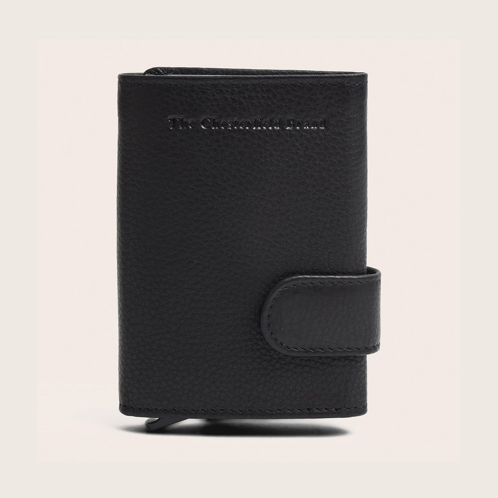Leather Card Holder Black Somers