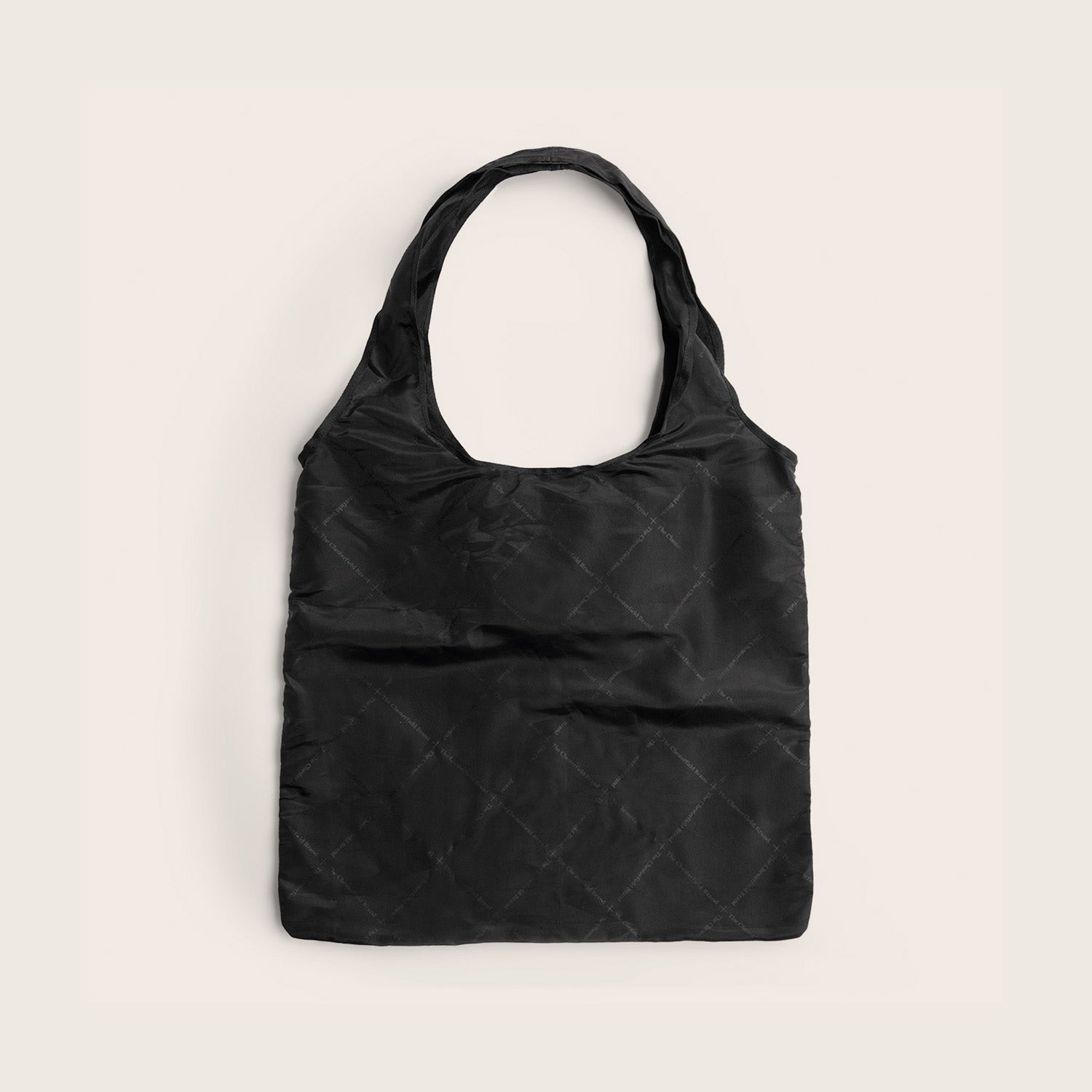 Leder Einkaufstasche Schwarz Linaya