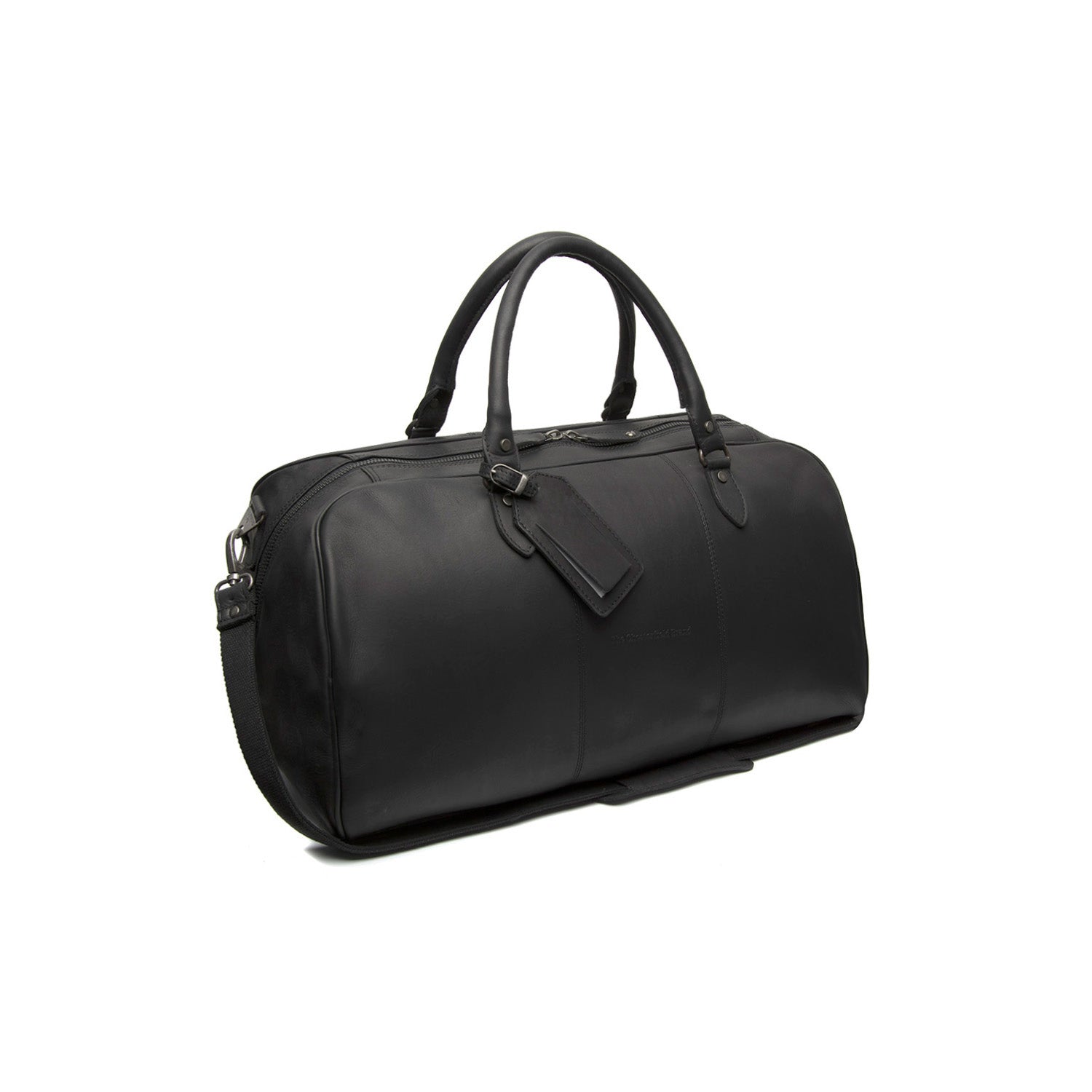 koffer aufbewahren englisch Leder Weekender Schwarz William
