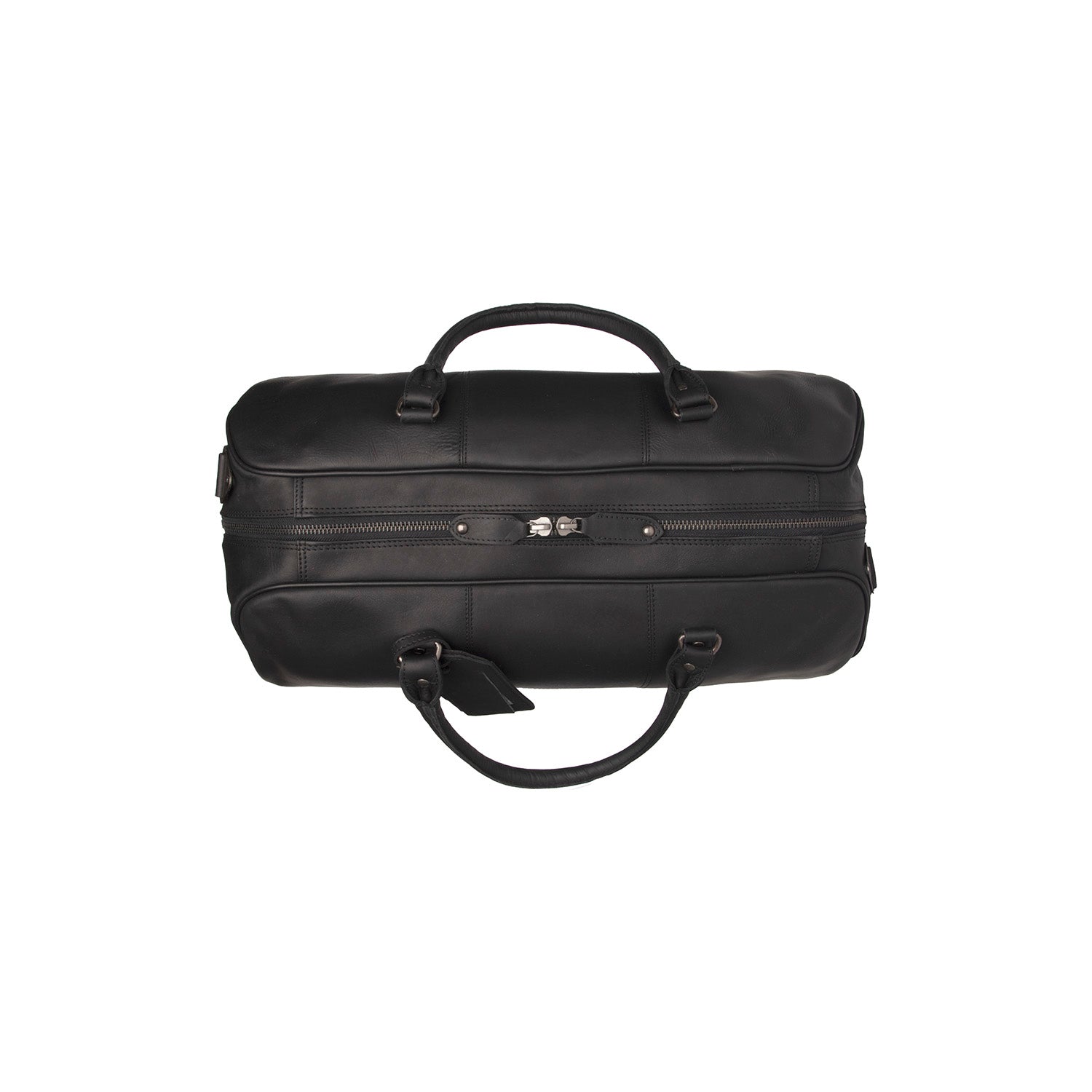 Leather Travel Bag Black William