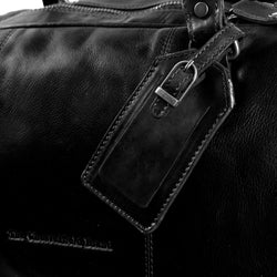 Sac de Voyage en Cuir Noir William