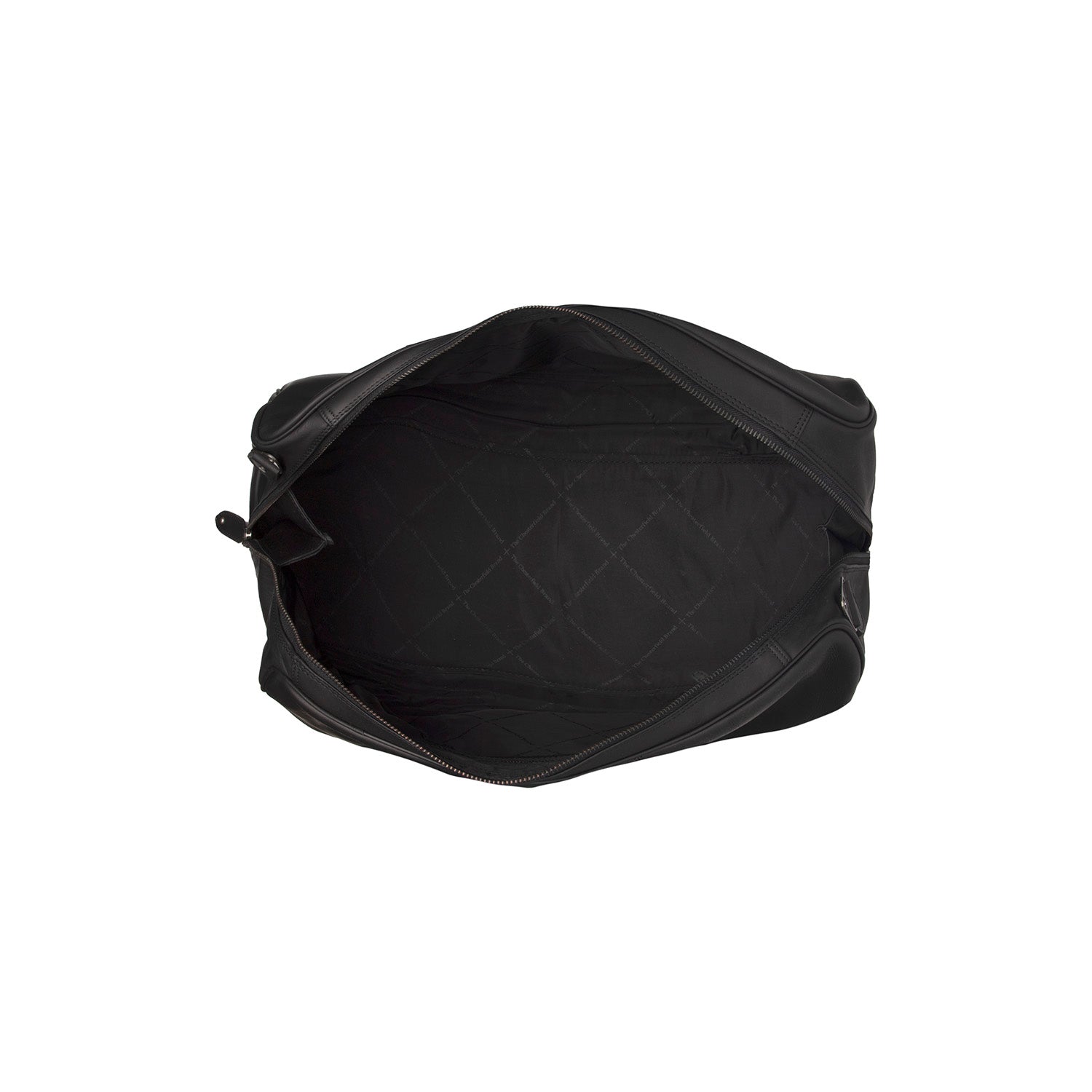 Leather Travel Bag Black William