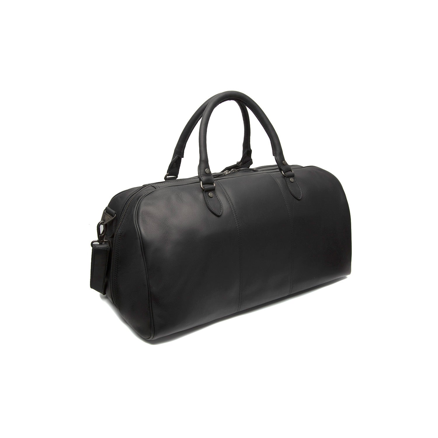 Leather Travel Bag Black William