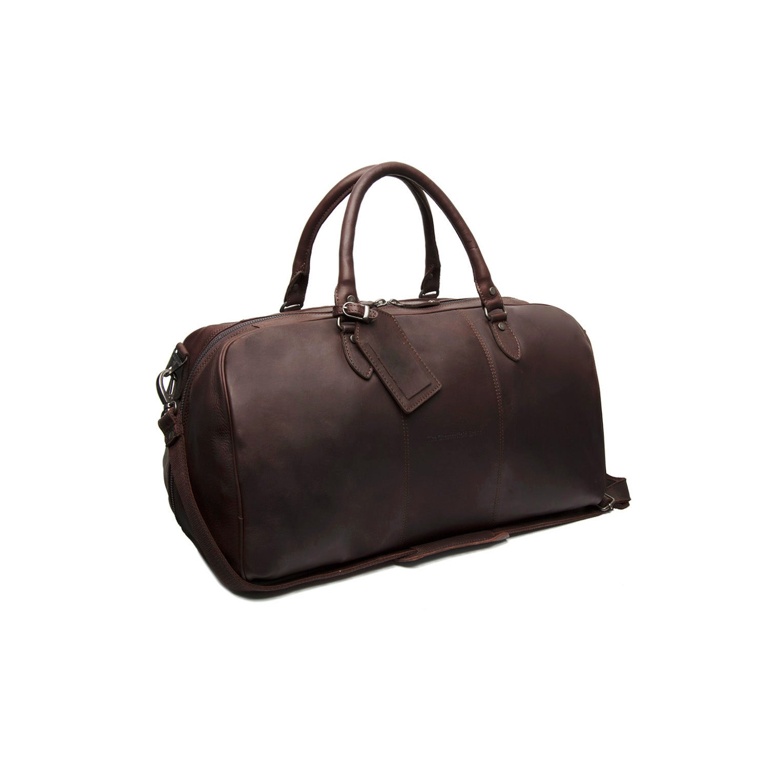 Leather Weekender Bag Cognac William