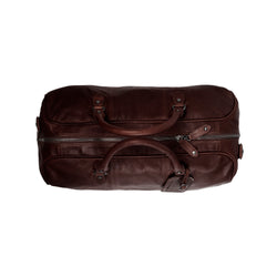 Sac de Voyage en Cuir Marron William