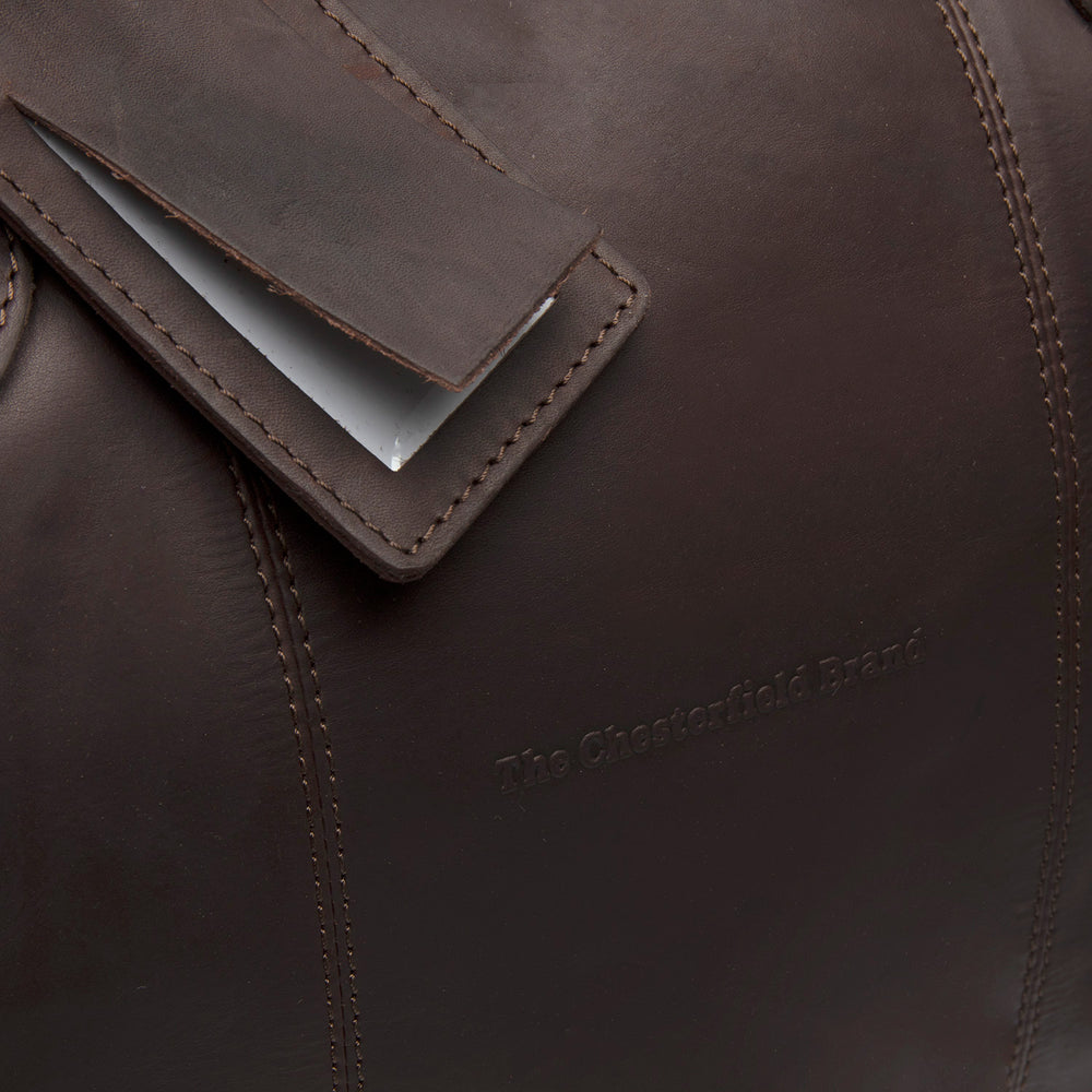 Sac Week-end en Cuir Marron William