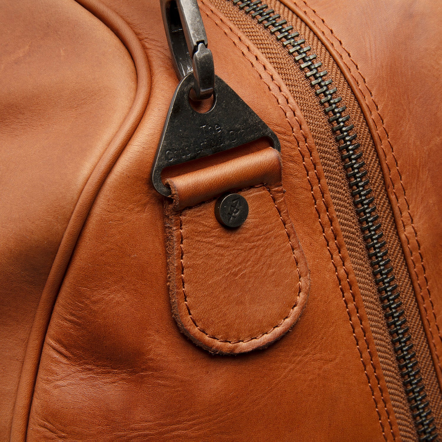 Leder Reisetasche Cognac William