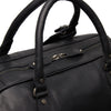 Leder Reisetasche Schwarz Liam