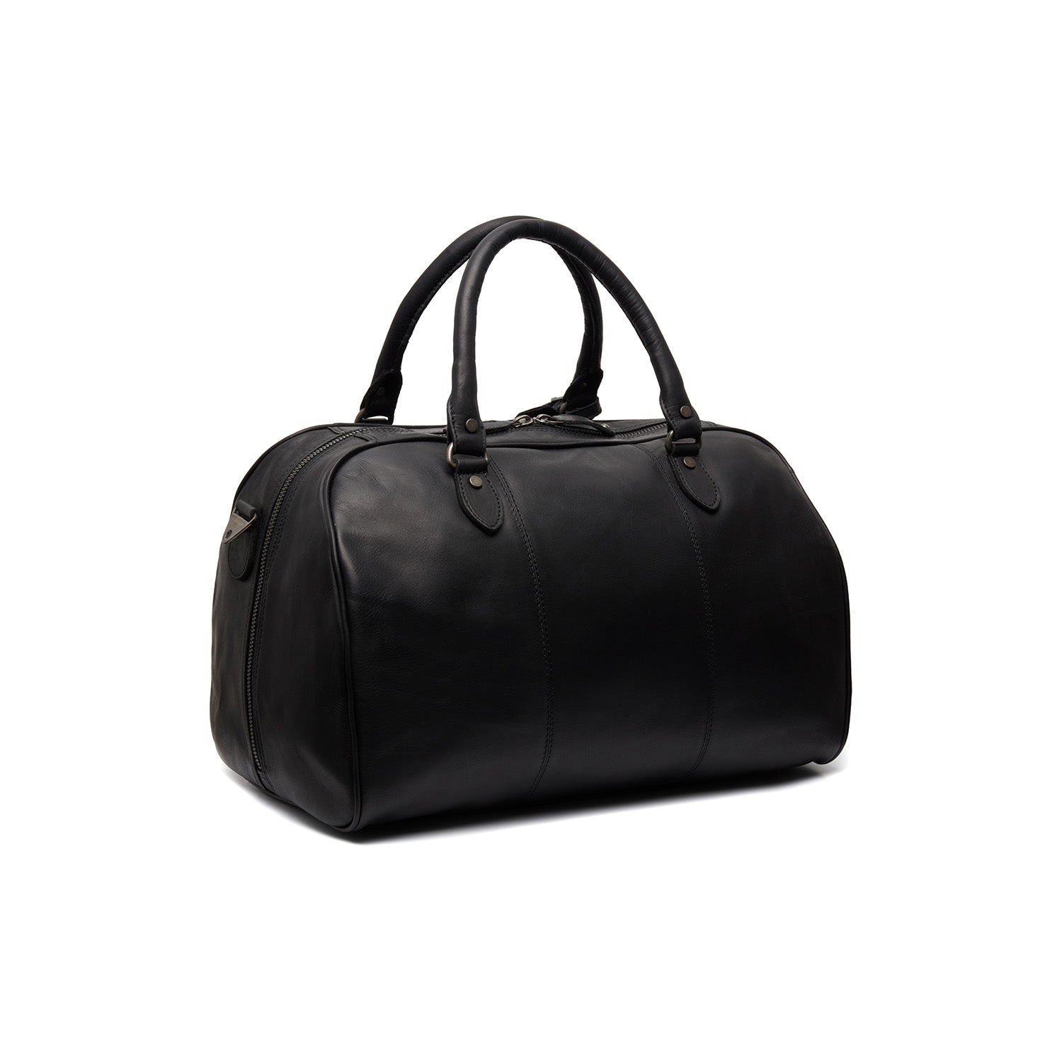Leder Reisetasche Schwarz Liam