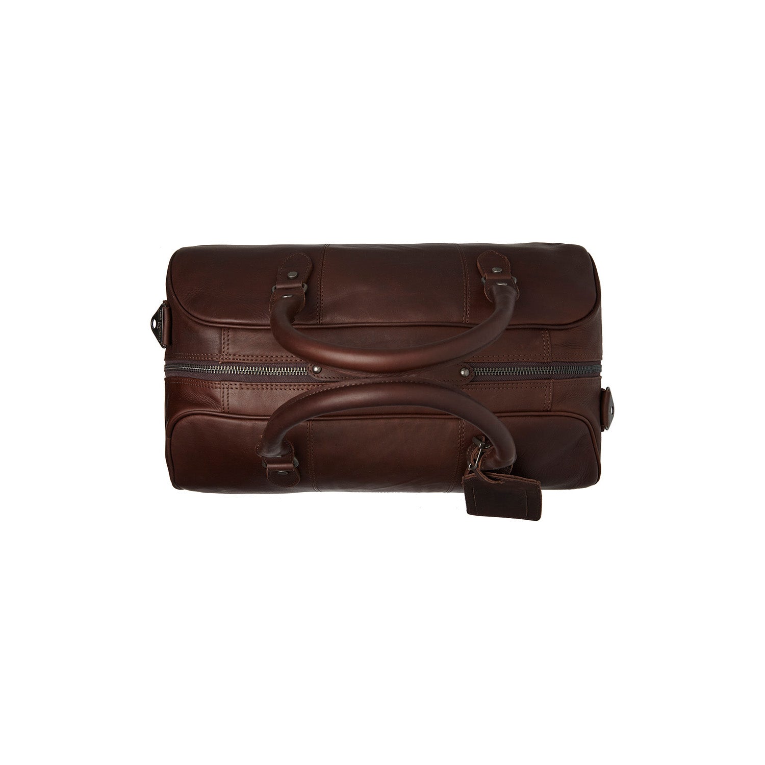 Leather Travel Bag Brown Liam