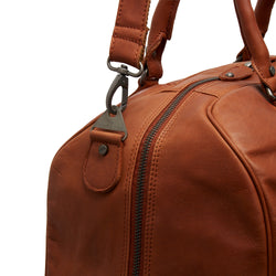 Sac de Voyage en Cuir Cognac Liam
