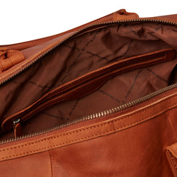 Sac de Voyage en Cuir Cognac Portsmouth