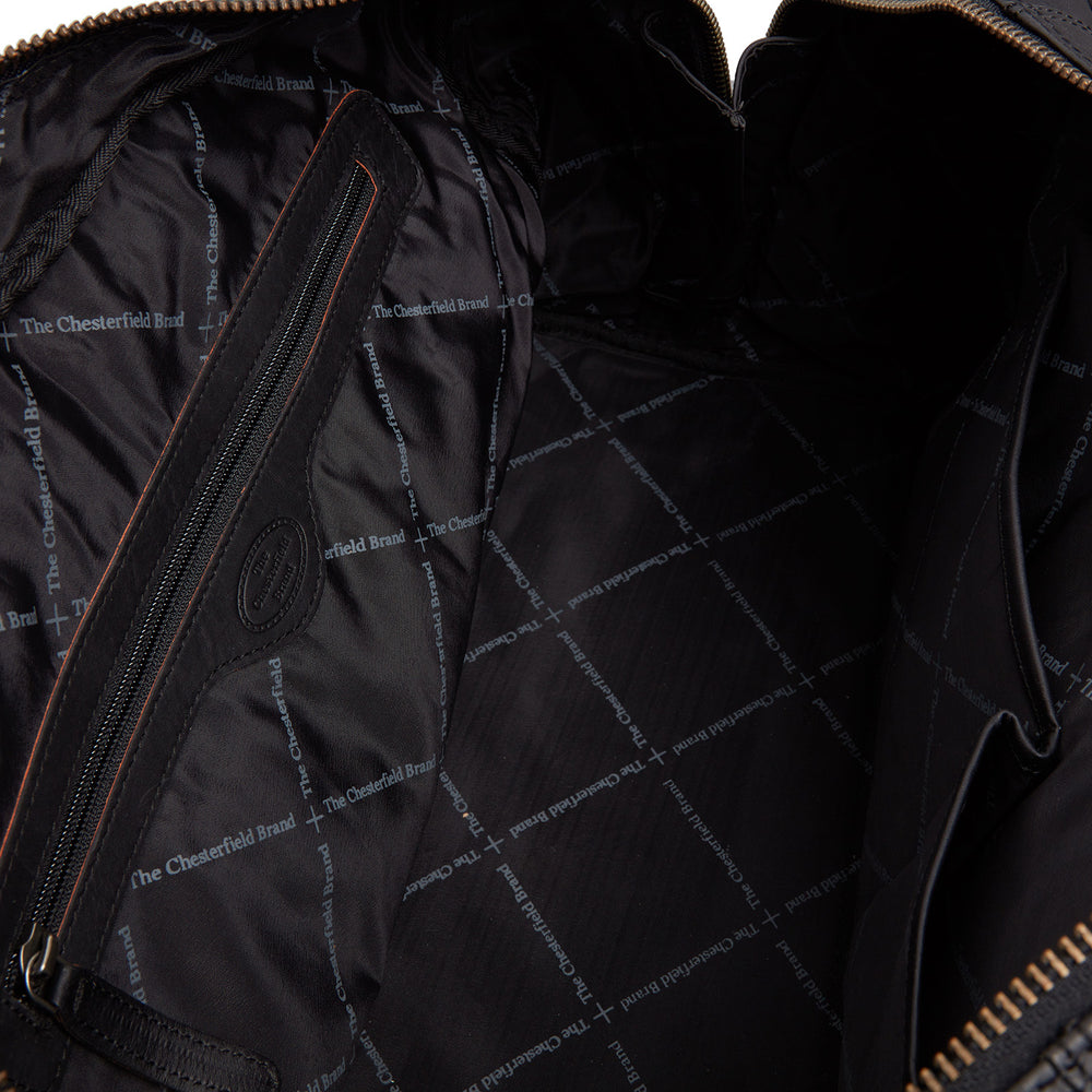 Sac Week-end en Cuir Noir Perth