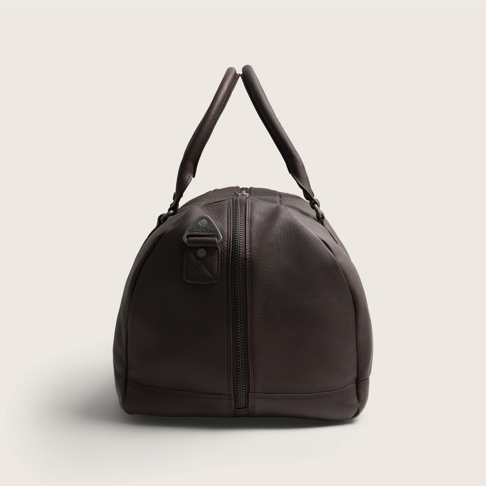 Leather Weekender Bag Brown Perth