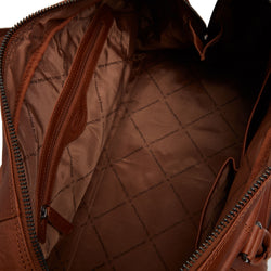 Sac de Voyage en Cuir Cognac Perth