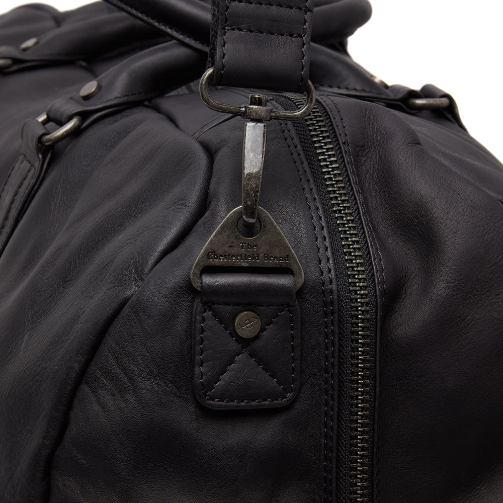 Sac Week-end en Cuir Noir Melbourne