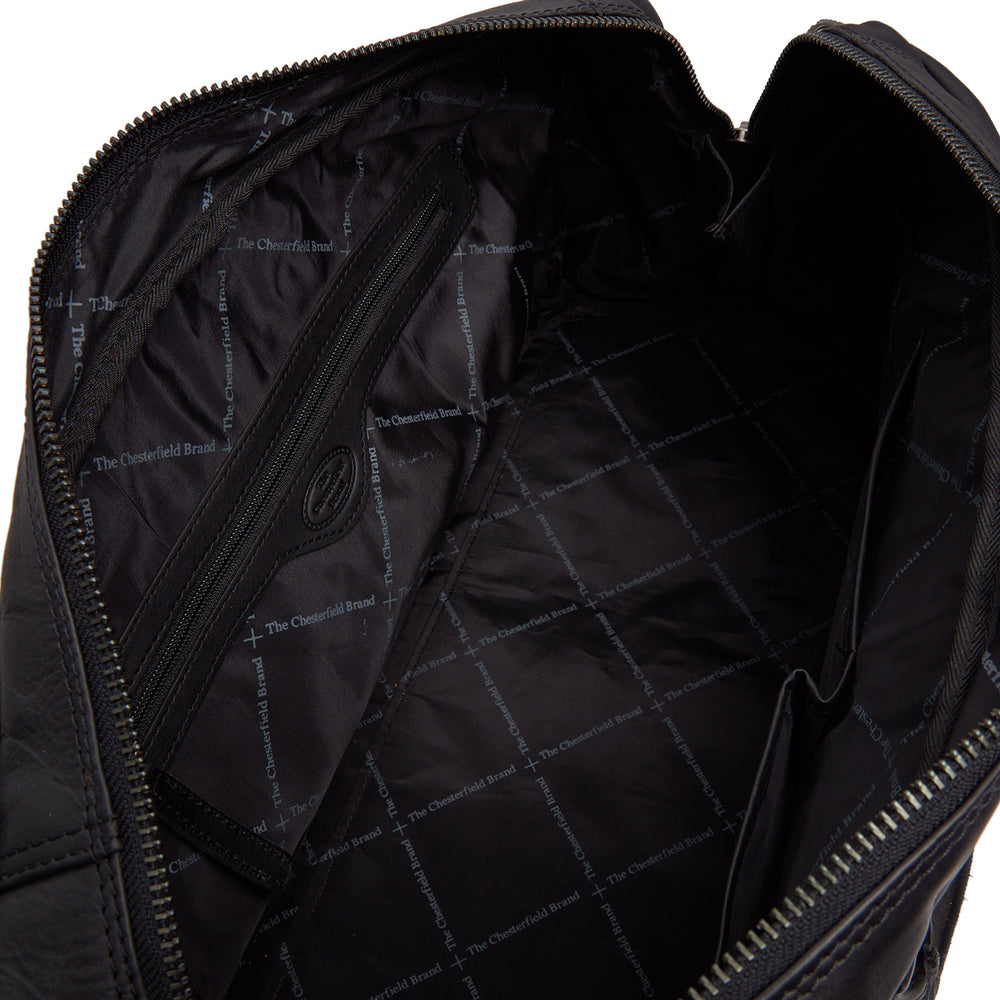Sac Week-end en Cuir Noir Melbourne